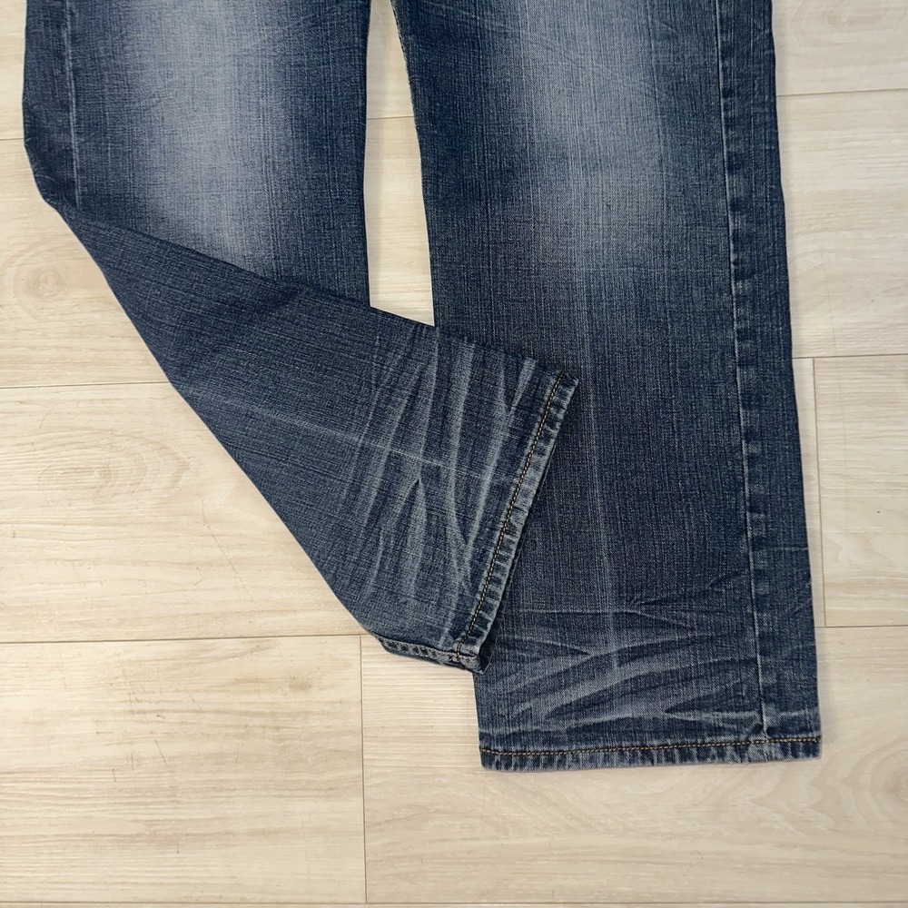Vintage Y2K Ecko Unltd Embroidered Jeans Size 34x31 Baggy Relaxed Blue Denim - Picture 4 of 11